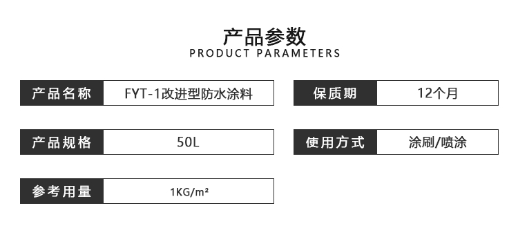 fyt-1桥梁防水涂料
