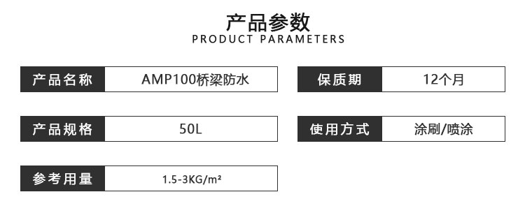 AMP100桥梁防水