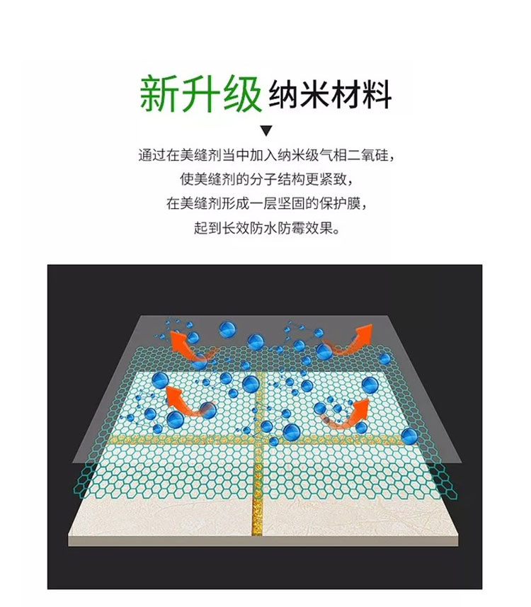 美缝剂坚硬如瓷