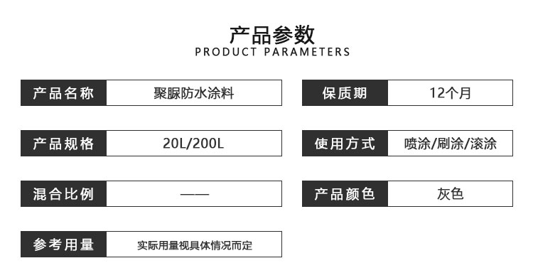 聚脲防水涂料